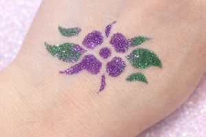Glitter tattoos